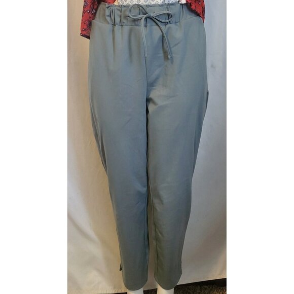 Joie Drawstring Ankle Pants Size Large Tie Front Gray Soft NWOT - Picture 1 of 6